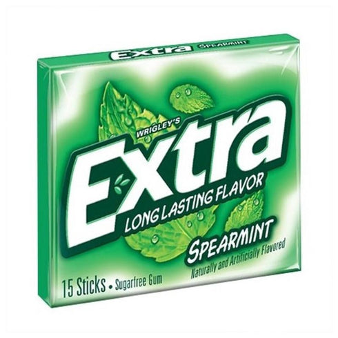 chiclets extra 10u 40.5g spearmint